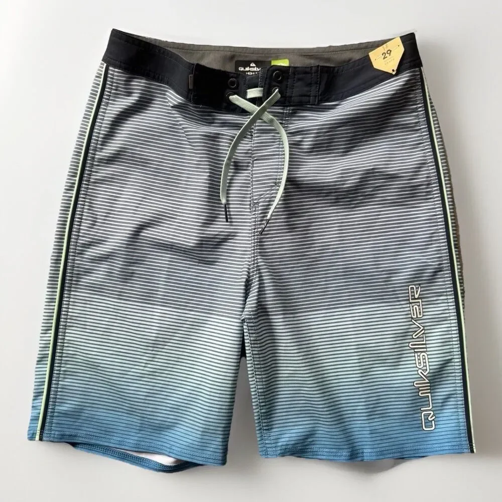 Quiksilver Boys Surfsilk Massive Youth Boardshorts-Snorkel Blue Size 29 Swim